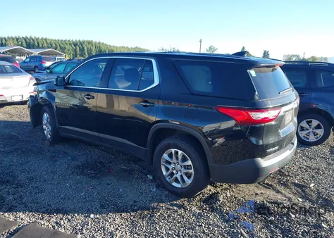 2020 Chevrolet Traverse Fwd Ls z USA, uszkodzony, nr VIN 1GNERFKW1LJ162953